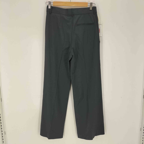 デプレ DES PRES ハイツイストギャバジン ツータックワイドパンツ レディース 36