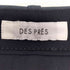 デプレ DES PRES ハイツイストギャバジン ツータックワイドパンツ レディース 36