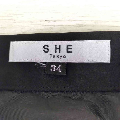 SHE TOKYO アコーディオン アリシア プリーツスカート レディース 34