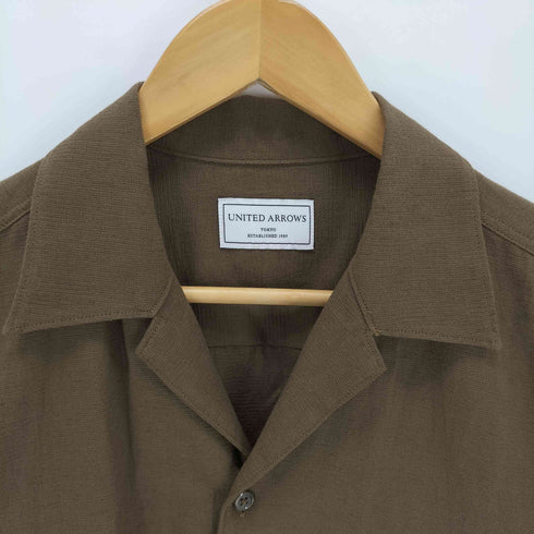 ユナイテッドアローズ UNITED ARROWS サンウォッシュ パマナ ハバナ シャツ メンズ JPN:M