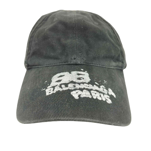 バレンシアガ BALENCIAGA DIRTY BB PARIS ICON CAP メンズ