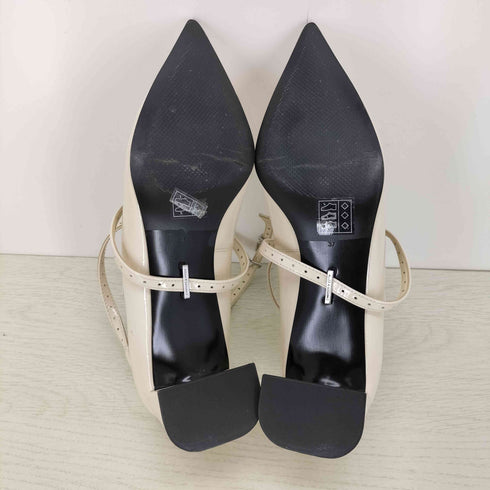 チャールズアンドキース CHARLES&KEITH ポインテッドトゥ ストラップパンプス レディース 37