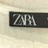 ザラ ZARA ジャガードギャザーフレアトップス レディース import:XS