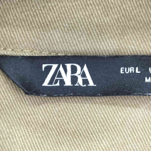 ザラ ZARA コーデュロイカラーコート メンズ L