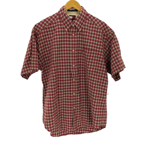 トミーヒルフィガー TOMMY HILFIGER 00s チェック S/S ボタンダウンシャツ メンズ JPN:M