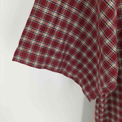 トミーヒルフィガー TOMMY HILFIGER 00s チェック S/S ボタンダウンシャツ メンズ JPN:M