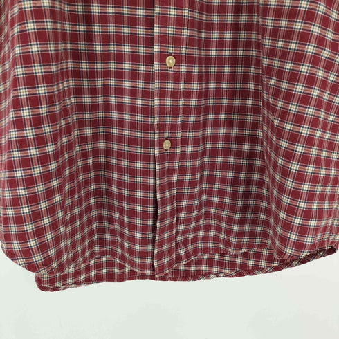 トミーヒルフィガー TOMMY HILFIGER 00s チェック S/S ボタンダウンシャツ メンズ JPN:M