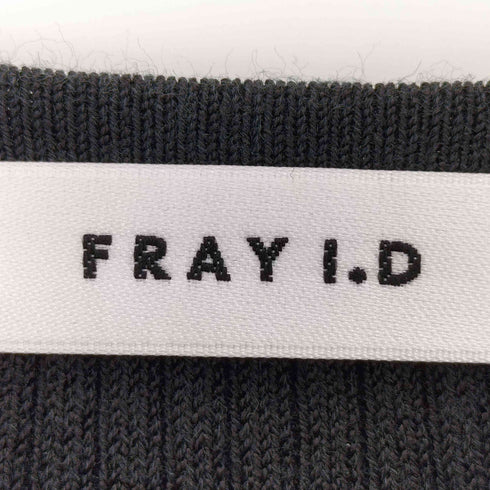 フレイアイディー FRAY I.D ニットコンビフレアーワンピース レディース JPN:1