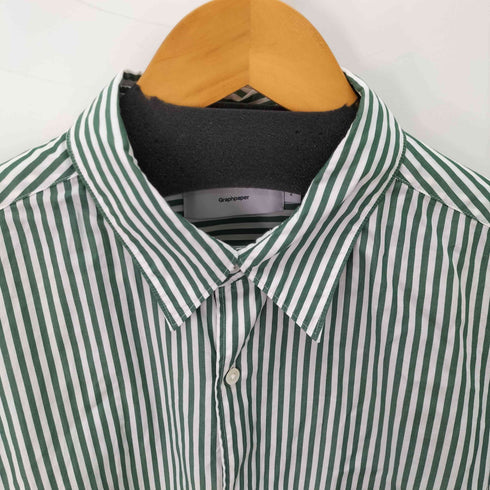 グラフペーパー Graphpaper Broad S/S Oversized Regular Collar Shirt メンズ JPN:2
