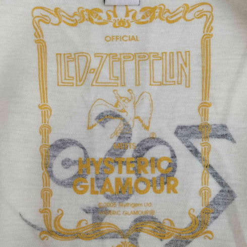 ヒステリックグラマー HYSTERIC GLAMOUR バンド コラボ Tシャツ メンズ import:M