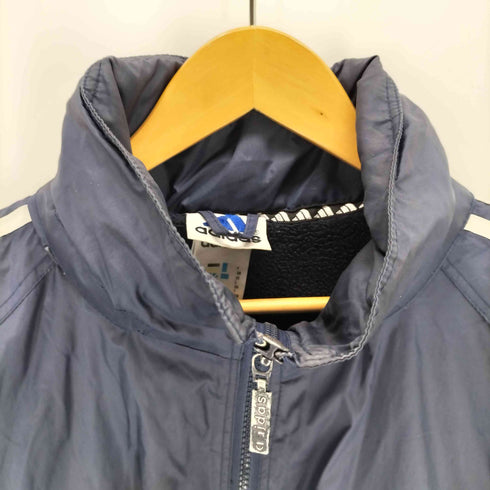 アディダス adidas 90s パフォーマンスロゴ 裏起毛 サイドラインブルゾン メンズ import:L