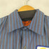 レッドキャップ RED KAP ストライプ S/S ワークシャツ メンズ import:M