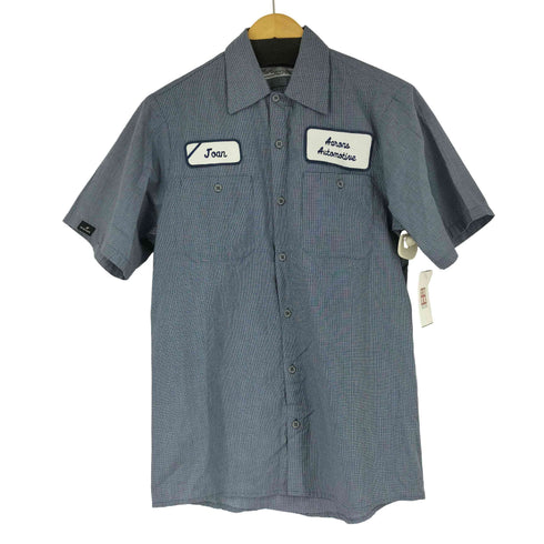 アラマーク ARAMARK チェック S/S ワークシャツ メンズ import:S