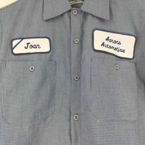アラマーク ARAMARK チェック S/S ワークシャツ メンズ import:S