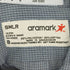 アラマーク ARAMARK チェック S/S ワークシャツ メンズ import:S