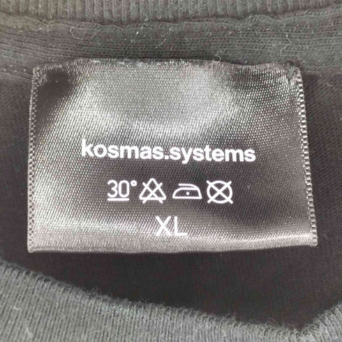 KOSMAS.SYSTEMS フロントプリント S/S Tシャツ メンズ JPN:XL