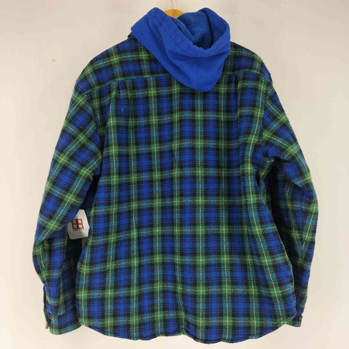 シュプリーム Supreme 23AW TARTAN FLANNEL HOODED SHIRT メンズ import:M