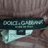 ドルチェアンドガッバーナ DOLCE&GABBANA 16ss ロゴ ジップポケット スウェットパンツ メンズ 50