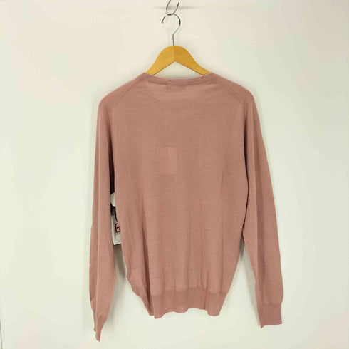 FEDELI イタリア製 CH SETA カシミヤシルク クルーネックニット メンズ JPN:50
