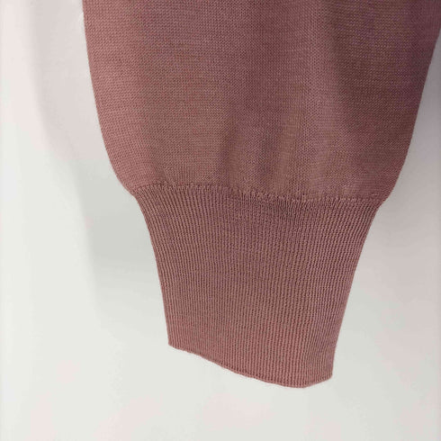 FEDELI イタリア製 CH SETA カシミヤシルク クルーネックニット メンズ JPN:50