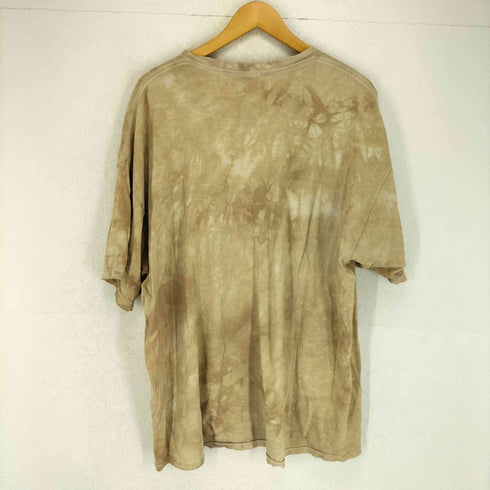 ギルダン GILDAN タイダイ柄ウルフプリントクルーネックTシャツ メンズ 2XL