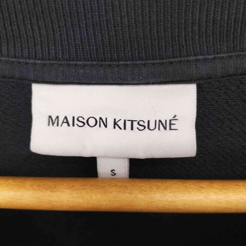 メゾンキツネ MAISON KITSUNE 25SS BOLD FOX HEAD PATCH OVERSIZE SWEATSHIRT ボールド フォックスヘッド パッチ オーバーサイズ スウェットシャツ メンズ import:S