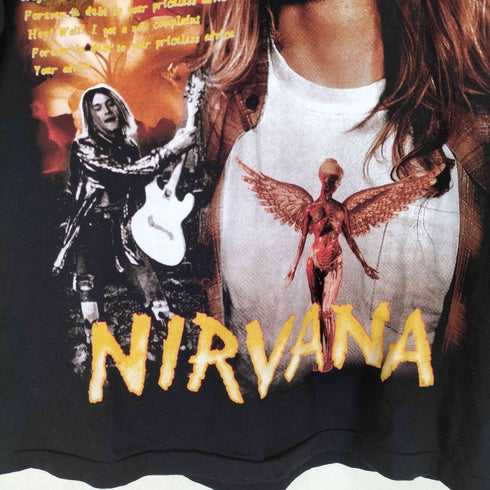 THE MAXX ROCK 両面プリントバンドTシャツ メンズ JPN:L