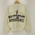 フルーツオブザルーム FRUIT OF THE LOOM 80s USA製 SOUTH PADRE ISLAND TX ヨットプリント クルーネックスウェット メンズ import:M