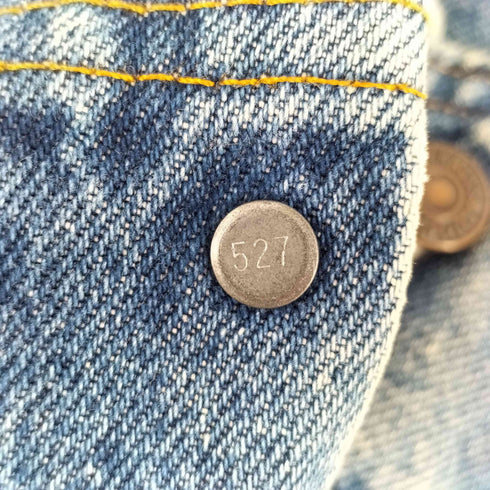 リーバイス Levis USA製 ボタン裏527刻印 70505 0217 デニムトラッカージャケット メンズ US:38