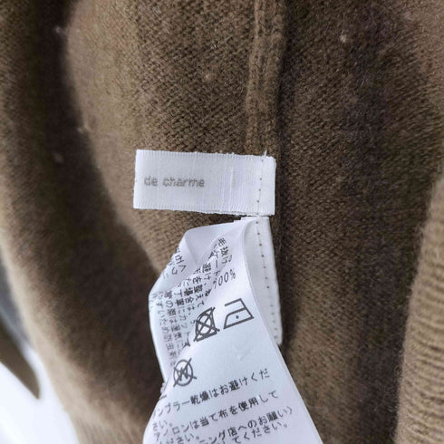 プラージュ plage de charme Cashmere タートルネックプルオーバー レディース FREE