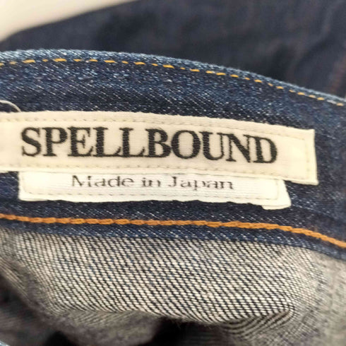 スペルバウンド SPELLBOUND クロップド ベイカーデニムパンツ メンズ UK:34-35