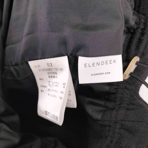 エレンディーク ELENDEEK プリーツ切替デザイン スカート レディース 02