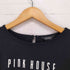 ピンクハウス PINK HOUSE フロントロゴプリントドルマンスリーブカットソー レディース JPN:L