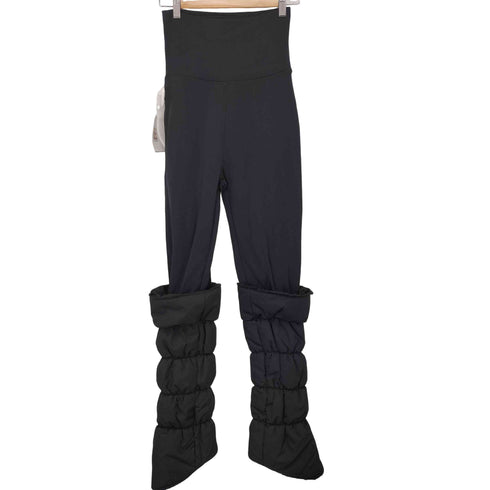 マリクレール marie claire 中綿レッグウォーマー付き レギンス レディース M