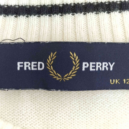 フレッドペリー FRED PERRY ワンポイント ロゴ ニット メンズ D38