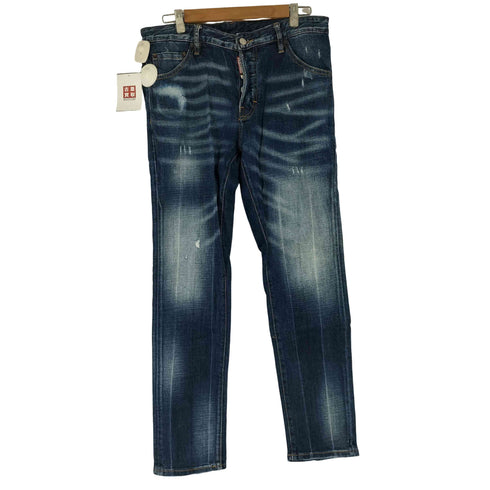 ディースクエアード DSQUARED2 SKATER JEAN/クラッシュ加工スキニーデニムパンツ メンズ 46