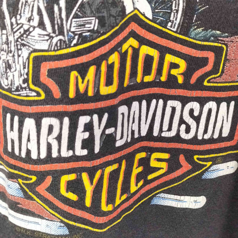ハーレーダビッドソン HARLEY-DAVIDSON プリントクルーネックTシャツ メンズ