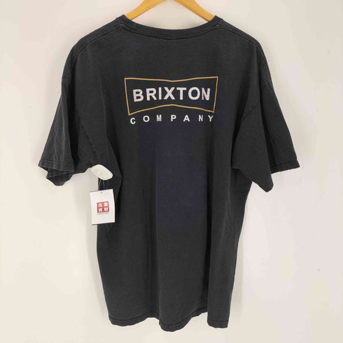 ブリクストン Brixton ロゴプリントクルーネックTシャツ メンズ