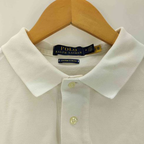 ポロラルフローレン POLO RALPH LAUREN CUSTOM SLIM FIT ポニー刺繍 半袖ポロシャツ メンズ JPN:M
