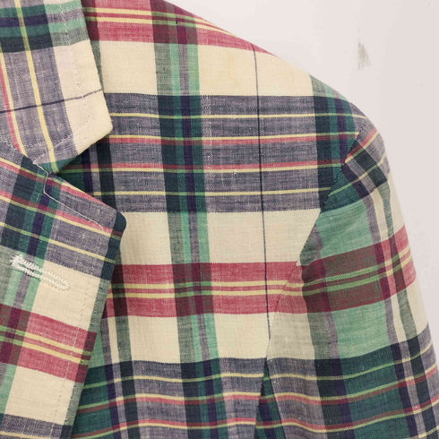 ランズエンド LANDS END Charter Collection 背抜き テーラードジャケット メンズ