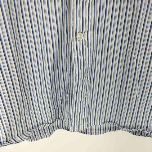 ポロラルフローレン POLO RALPH LAUREN SLIM FIT 裾ポニー ストライプ ポプリンシャツ メンズ