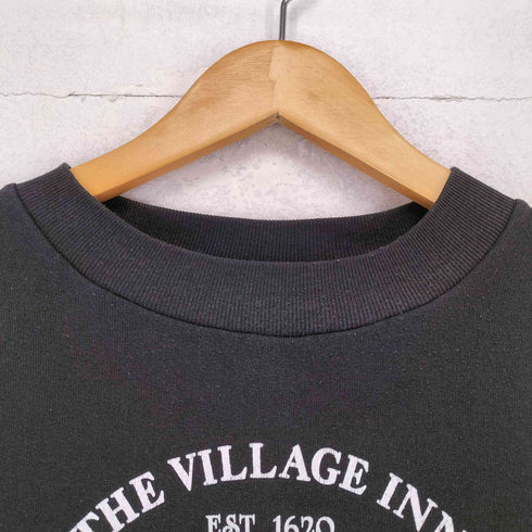 TEX PRINT THE VILLAGE INN フロントプリントクルーネックスウェット メンズ JPN:XL