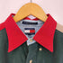 トミーヒルフィガー TOMMY HILFIGER 異素材切替 クレイジーパターン ボタンダウンシャツ メンズ import:L