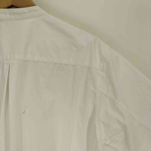 フリークスストア FREAKS STORE 23SS KONECO 猫目ボタン フラップポケット S/S ノーカラー シャツ メンズ JPN:M