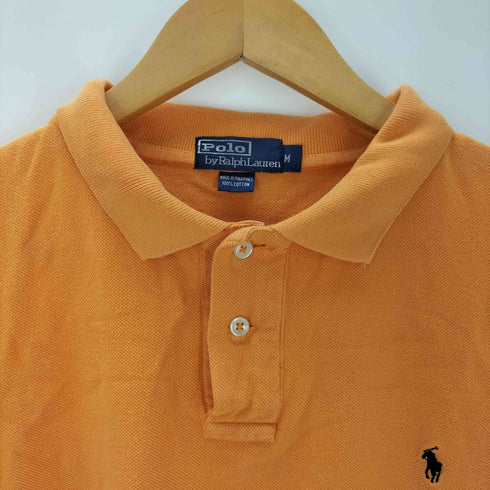 ポロバイラルフローレン Polo by RALPH LAUREN 90S ポニー刺しゅう 鹿の子ポロシャツ メンズ JPN:M