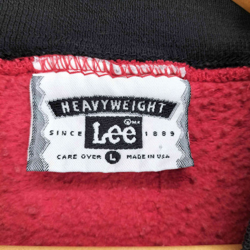 リー Lee 90s- USA製 MICHIGAN レイヤードネックスウェット メンズ JPN:L
