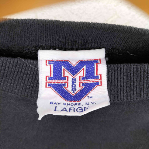 エムブイスポーツ MV SPORT フロント刺繍クルーネックスウェット メンズ JPN:L