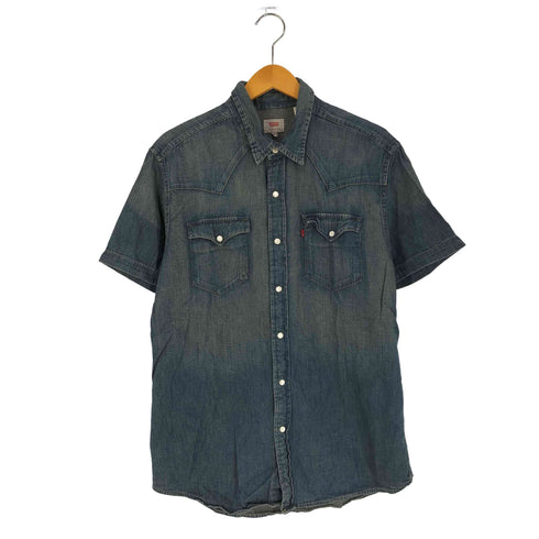 リーバイス Levis ヴィンテージ加工 デニム ウエスタン シャツ メンズ import:M