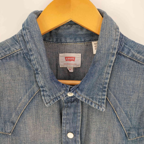 リーバイス Levis ヴィンテージ加工 デニム ウエスタン シャツ メンズ import:M