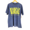 袖裾シングル KANSAS フラワーデザインクルーネックTシャツ メンズ JPN:XL